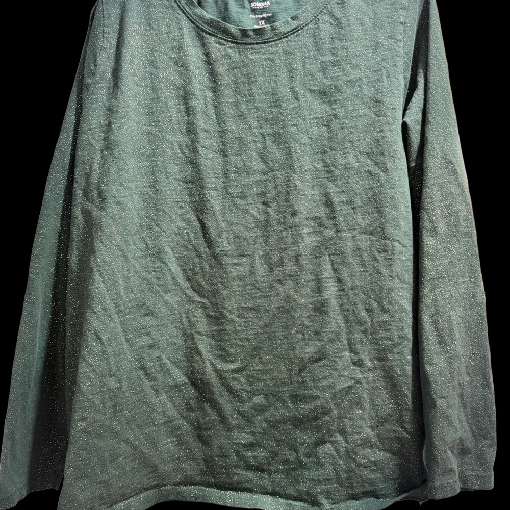 Sonoma Green Long Sleeve Women's Tee